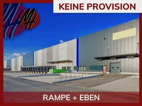 KEINE PROVISION - RAMPE + EBEN - Lager-/Logistik (15.000 m²) & Büro (1.000 m²)