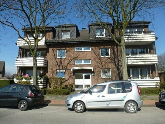 Gemütliche 3 Zimmer Dachgeschoss-Wohnung mit Balkon und Garage in Rheinhausen-Friemersheim