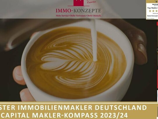 Voll ausgestattetes Café mit Gaststättenkonzession (Alkoholausschank)