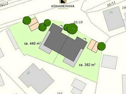 Großes Grundstück im Ortskern von Hattenhofen - Bebauungsplan vorhanden