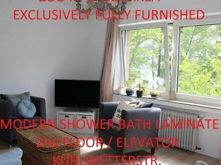 ZOO IN THE GREEN EXCLUSIVE FULLY FURNISHED MODERN SHOWER BATH 2ND FLOOR/ELEVATOR KÜHLWETTERSTREET