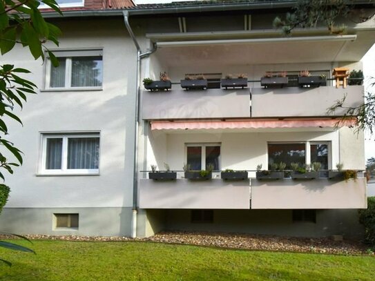 Dornholzhausen: Vermietete, sonnige Eigentumswohnung in naturnaher, ruhiger Lage