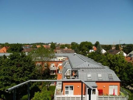 Optimal geschnittene Dachgeschosswohnung mit Fernsicht