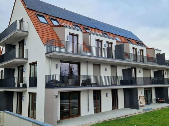 Hochwertige 2- Raumwohnung im 2023 errichteten Mehrfamilienhaus Steinbacher Weg 13 in Kesselsdorf zu vermieten!