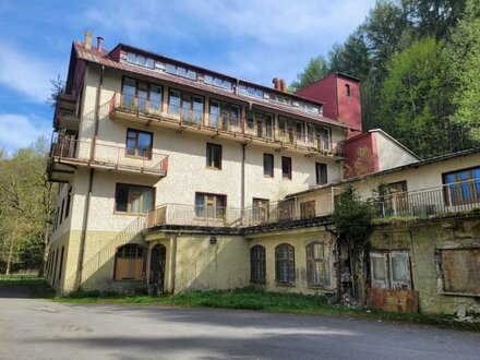 Ehemaliges Waldhotel wartet auf neuen Glanz