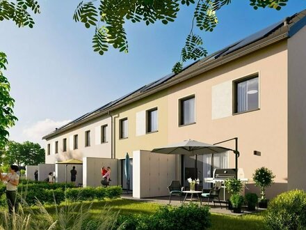 KFW 40 Reihenendhaus mit mehr als 1.100 m² Gründstück