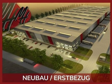 NEUBAU - 24/7-NUTZUNG - Lager-/Logistik (50.000 m²/teilbar) & Büro (5.000 m²/teilbar) zu vermieten