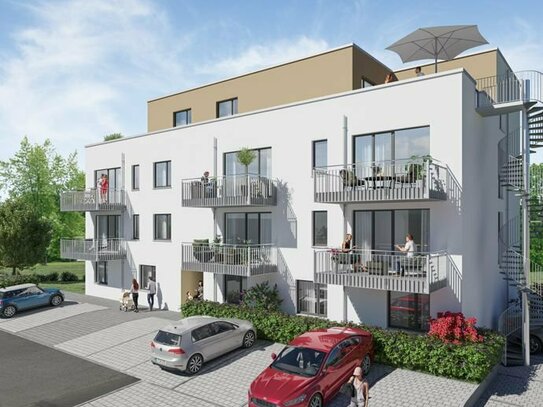 2 Zimmer, großer Balkon, im Energieeffizienz Neubau - Provisionsfrei!