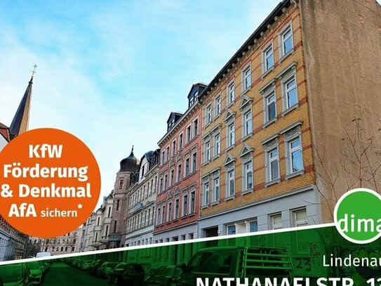 Top-Investment: Bad mit Dusche, Südwest-Balkon, separate Küche, Kellerabteil u.v.m.
