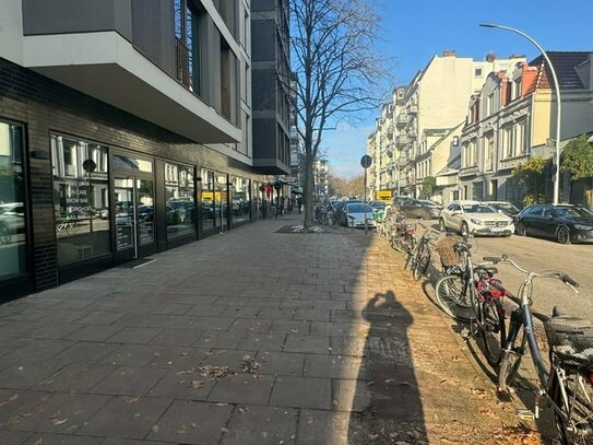 Neubau für Bistro, Cafe in HH-Eppendorf