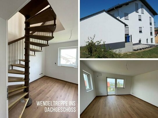 + + Preisreduzierung + + ..schöne Maisonette-Wohnung mit Wendeltreppe ins Dachgeschoss - Osten -