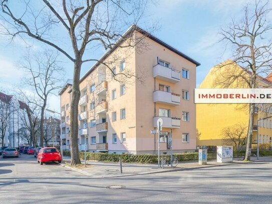 IMMOBERLIN.DE - Adrette Wohnung mit Südloggia in gefragter Lage