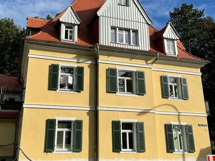 letzte freie Wohnung im KÖNIGLICHES JAGDHAUS ALBERT von SACHSEN !! 2-Raum Wohnung + Wintergarten+ EBK