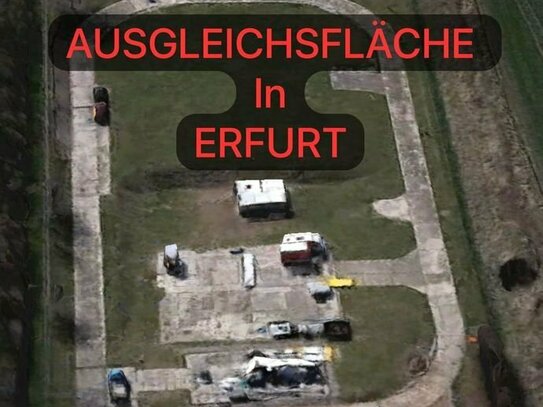 befestigte umzäunte Freifläche Nähe Weimarische Straße / Erfurt zu verkaufen