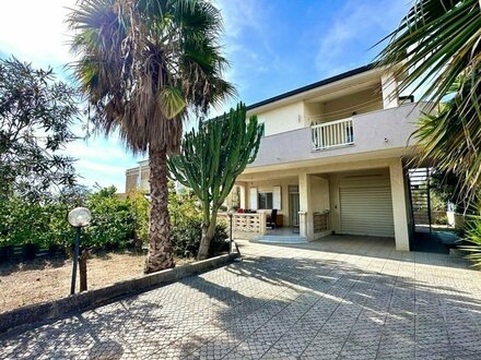 Agrigento, Sizilien: Traumhaftes Ferienhaus mit seitlichem Meerblick