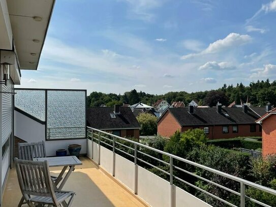 Wohnung mit Dachterrasse und Garage