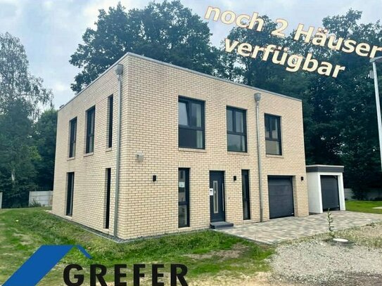 Wedemark, Schautag am 28.07.24, 11-14 Uhr, exkl. Einfamilienhaus im Bauhaus-Stil mit Erdwärme und Doppelgarage GREFER I…