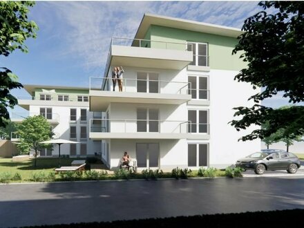 Neubau! 3- Zi.-Wohnung im 1. OG mit Balkon, Baugebiet Ellmosener Wies, am nördlichen Ortsrand von Bad Aibling