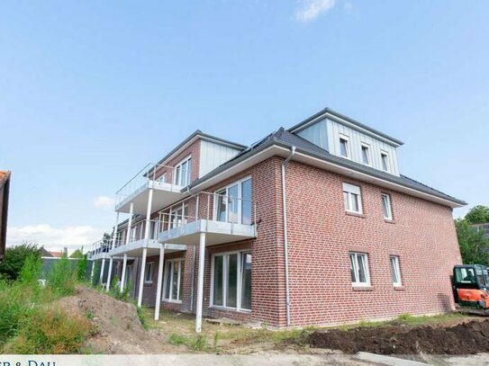 Neubau! Helle 3-Zimmer Dachgeschosswohnung mit tollem Balkon in Rastede/Wahnbek, Obj.7900