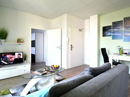 Helle 2-Zimmer-Wohnung, bequem möbliert & komplett ausgestattet, zentral in Raunheim