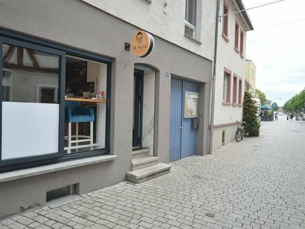 DIETZ: Cafe-, Laden-, Büro- oder Mini-Praxis zu vermieten in Babenhäuser Fußgängerzone!