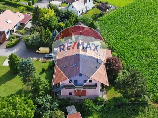 Große idyllische 3-Zimmer-Maisonette-Wohnung mit herrlichem Ausblick sofort zu vermieten