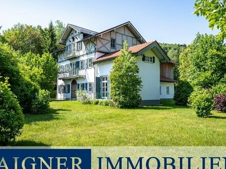 AIGNER - Liebhaberobjekt: Außergewöhnliche Villa unter Denkmalschutz in Bad Tölz