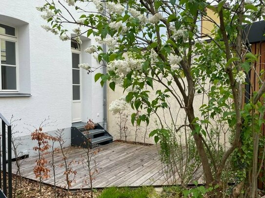 Sanierte 1-Zimmer-Wohnung in Gostenhof mit Terrasse & Fußbodenheizung