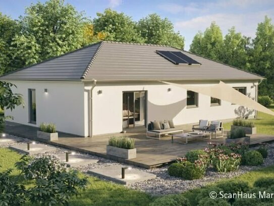 EH 40 QNG zertifiziert! Ihr ScanHaus Bungalow mit traumhaften Grundstück in Gera-Zwötzen