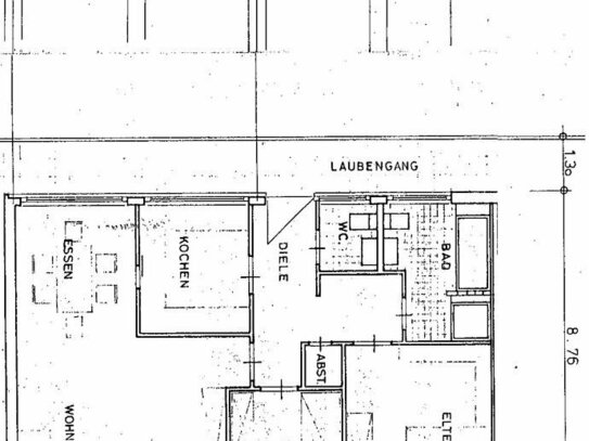 3,5 Zi-Whg, 2.OG, in Wohn- und Geschäftshaus in Dortmund - Hombruch