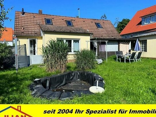 KILIAN IMMOBILIEN! EFH MIT 100 M² WFL. + 745 M² GRUND IN HILPOLTSTEIN! GARAGE UND ANBAU * NEBENGEBÄUDE * HAUSBAU EVTL.…