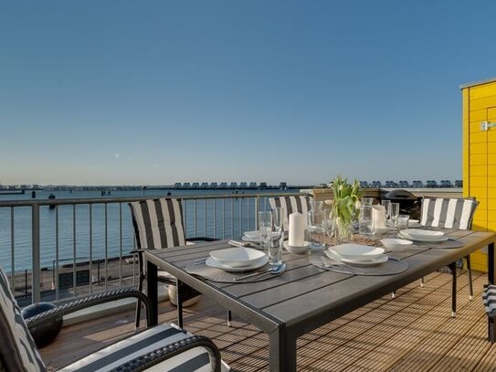 Maisonettewohnung direkt an der Ostsee mit Dachterrasse