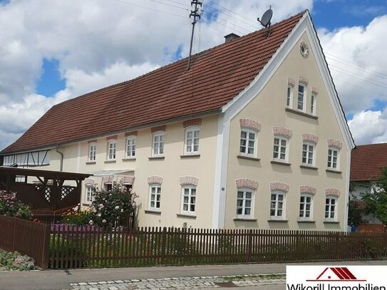 Gepflegtes Bauernhaus mit Einliegerwohnung, großem Grundstück und Bauplatz