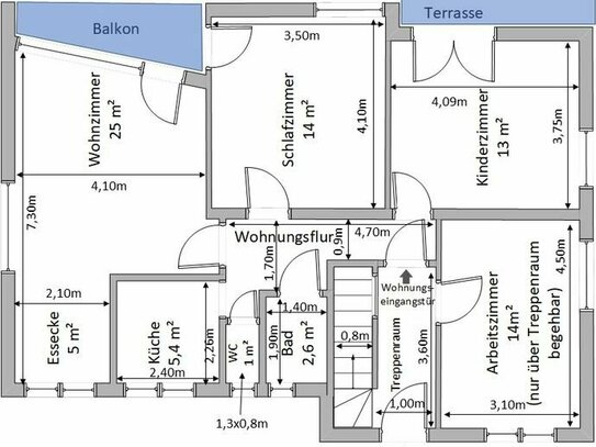 85qm Wohnung in Bremthal ab sofort !