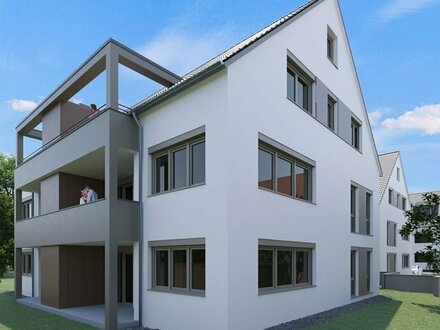 Familienfreundlich! Helle 4,5-Zimmer-Neubau-Eigentumswohnung mit herrlichem Sonnenbalkon