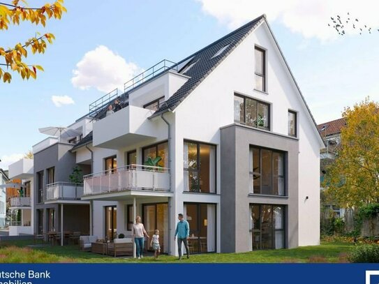 Besonders viel Grün & mittendrin - moderne Erdgeschosswohnung mit Terrasse und großem Garten