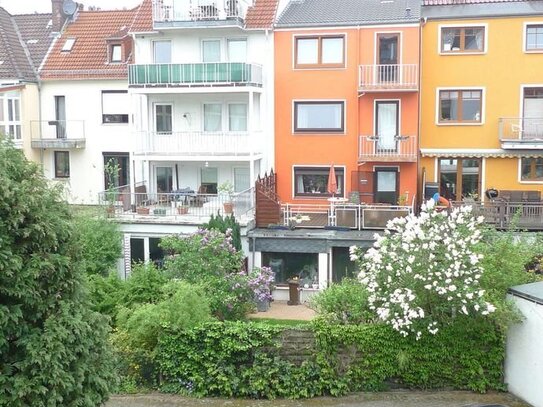 ... Findorff-City Wohnen im Dachgeschoss - Gartenseite -