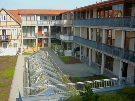 2-Raum-Wohnung mit Terrasse + Tiefgaragenstellplatz im Stadtzentrum