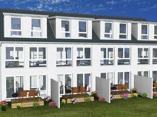 Neubau von Familien-Stadthäusern mit kleinem Süd-Garten im Nordwesten von Hamburg € 1.595,- im Monat!!