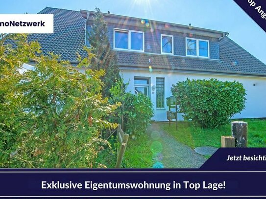 Traumhaftes Wohnen in Stuhr/Brinkum: Charmante Erdgeschosswohnung mit Garten und Garage!