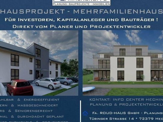 + EXKLUSIVES MEHRFAMILIENHAUS-PROJEKT! +