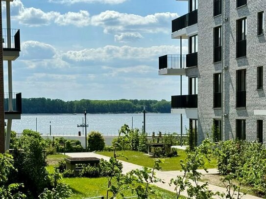 Wohnen, wo die Elbe am schönsten ist: Schulauer Hafenterrassen // Haus 6 // Fertigstellung/Erstbezug: Sommer 2024