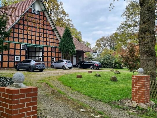 Resthof, 2FH, Bauernhaus mit Anbau, Scheune und Backhaus in idyllischer Lage zzgl. Bauplatz