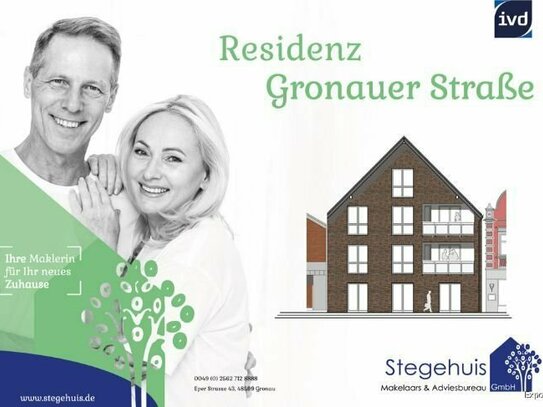 ***STEGEHUIS GMBH*** "Residenz am Gronauer Straße" Eigentumwohnung - Wohnung Nr. 3.