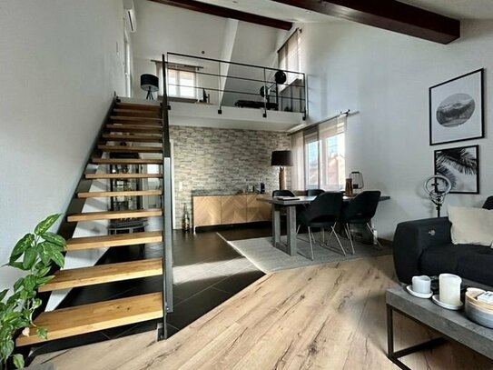 Moderne Studiowohnung - ruhig und zentral gelegen mit Dachterrasse | Garage | Klimaanlage
