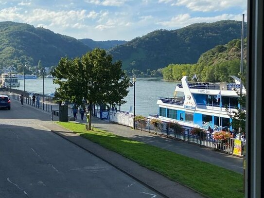 Rheinallee 27-28 Boppard-Stadt Wohnung FeWo Nr.4 Ebene 3 mit Balkon zum Rhein