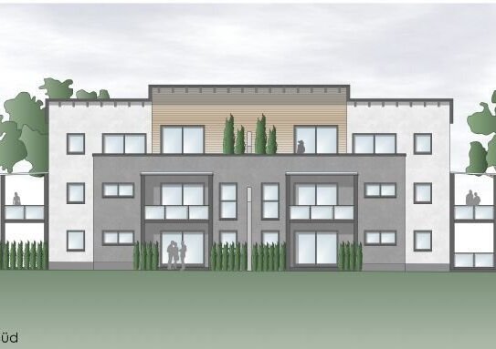 Gunzenhausen, Neubauprojekt, 3-Zimmer Wohnungen und Penthouse-Wohnungen ab 90m² zu verkaufen