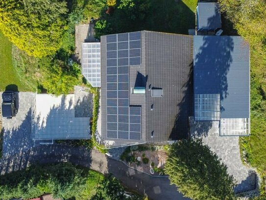 Modernes Einfamilienhaus mit Panoramablick