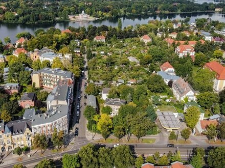 "Villa Rabe" mit bis zu 504 m² Fläche nach Umbau mit Baugenehmigung und Remise mit ca. 167 m²