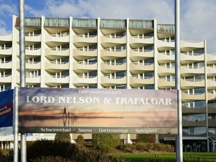 3-Zimmer-Apartment mit Loggia im Domizil "Lord Nelson", strandnah mit Wellnessbereich